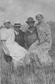 Family in the field